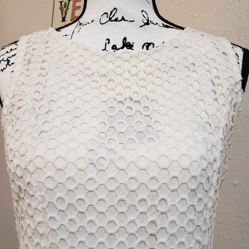 Cream Lace Dress by Romeo & Juliet Couture Size S - Picture 3 of 5